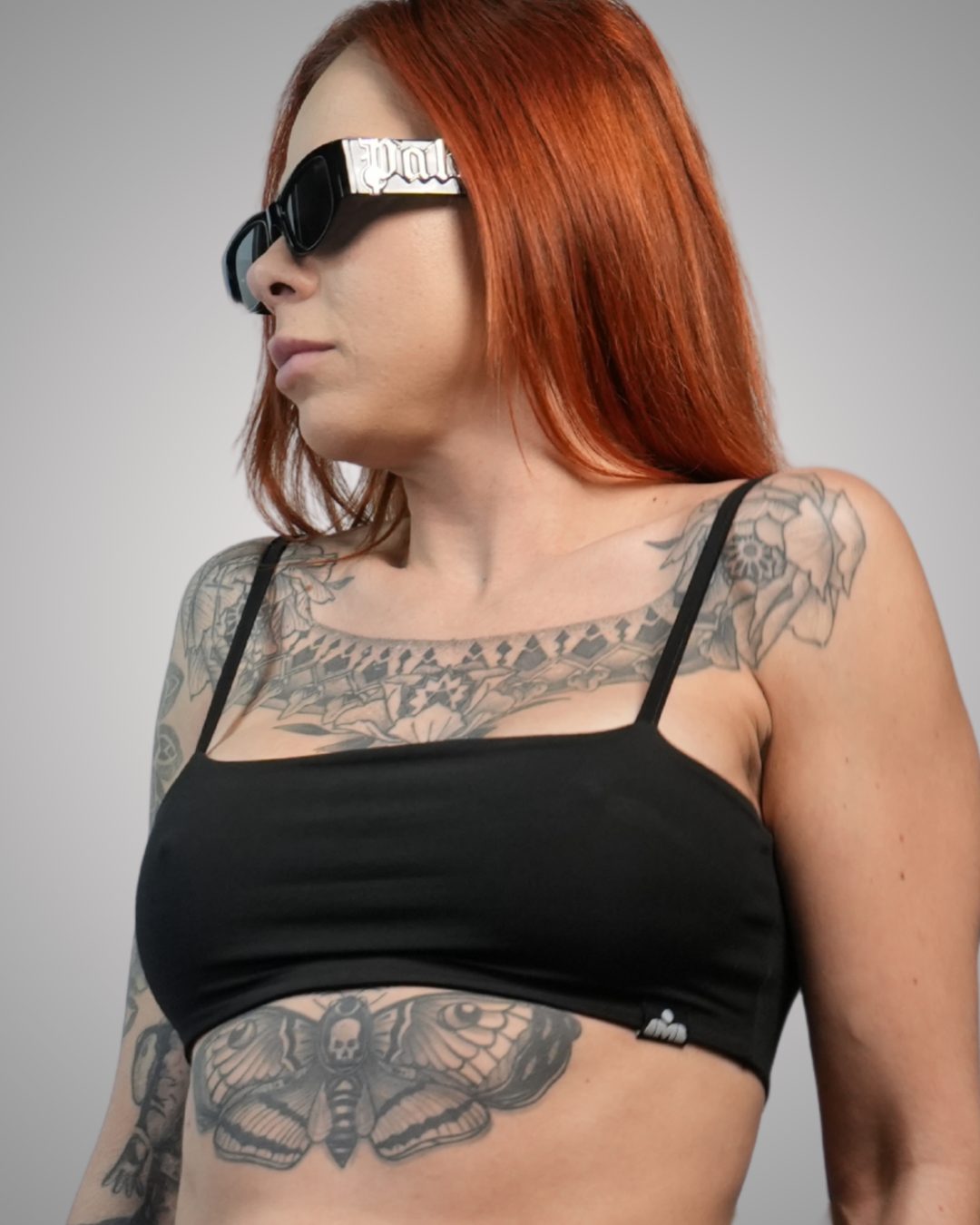 TOP BMB ICE TOUCH MICROFIBRA PRETO